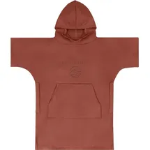 Normani Kinder Mikrofaser Badeponcho Luquillo in Rot | Gr.: 140/152