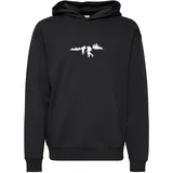 !Solid Hoodie Schwarz S