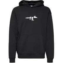 !Solid Hoodie Schwarz S