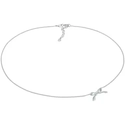 Elli Choker Schleife 925 Sterling Silber Romantik silberfarben Damen 