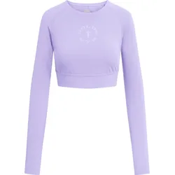 Oberteil HELEN flieder-meliert violett XL