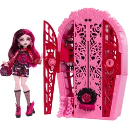 Mattel Monster High Skulltimate Secrets Draculaura, Modepuppe, Weiblich, 4 Jahr(