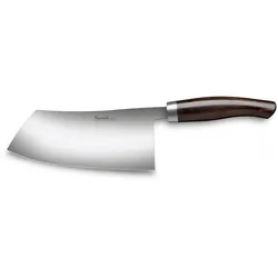 Nesmuk SOUL Chinesisches Kochmesser 180mm Micarta Green Grenadill