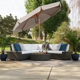 Sekey Sonnenschirm Ø 300 cm Taupe