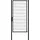 GAH Alberts Einzeltor Flexo 200 x 80 cm anthrazit