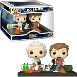 Funko POP! - Back to the Future - Doc - Marty Vinyl Moment:
