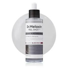 dr.melaxin Peel Shot Exfoliating Black Rice Ampoule 80 ml