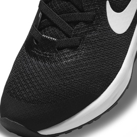 Nike Revolution 6 Kinder Sneaker, Black/White-Dk Smoke Grey, 29.5