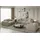 Fun Möbel Ecksofa Designersofa CELES in Stoff Opera Velvet Creme Ottomane Links - Beige