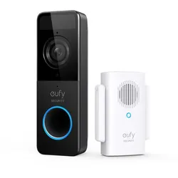 Smarter Video-Türöffner Eufy Video Doorbell 1080p Schwarz