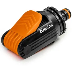 Wasserhahn Anschlussstück ohne Gewinde Universal Hahnadapter Hahnanschluß BLACK LINE BRADAS 6570