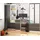 akord furniture factory AKORD PIKSEL links Weiß Front Graphitgrau B90 x H77 x T50 cm - Weiß/Dunkelgrau