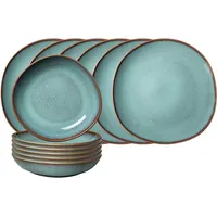 Villeroy & Boch Lave Kombiservice 12-tlg. blau