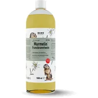 Arlberger Murmelin Franzbranntwein 1000ml, Ideal vor und nach Sport, sowie bei Muskelkater, zum Kühlen schwerer Beine, 65% vol. Alkohol, echtes Latschenkieferöl, Menthol und Arnikaextrakt