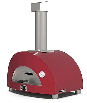 Alfa Forni Moderno 1 Pizza Holz Pizzaofen Antique Red