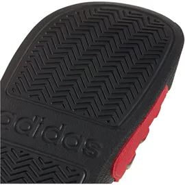 adidas Shower adilette Kinder Badeschlappen K rot, Größe 39 1⁄3 - better scarlet/core black/better scarlet 38