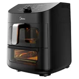 Midea Heißluftfritteuse MAD1100DADK schwarz