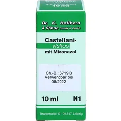 CASTELLANI viskos m. Miconazol Lösung 10 ml