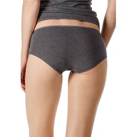 SKINY Damen Panty, Vorteilspack - Slip, Pants, Cotton Stretch, Basic Grau 2XL Pack