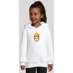 Kapuzenpullover F4NT4STIC "Disney Bösewichte Evil Queen", Mädchen, Gr. 134/140, weiß, Obermaterial: 65% Baumwolle, 35% Polyester, casual, relaxed fit, Langarm, Pullover, Premium Qualität