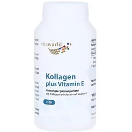 Vita World Kollagen 500 mg plus Vitamin E Kapseln 100 St.
