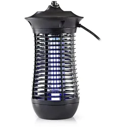 Nedis Moskito Stop-Lichtfalle - 18 W - Lampentyp: 2G11 18W PL/BL - Effektive Reichweite: 150 m2 - Schwarz