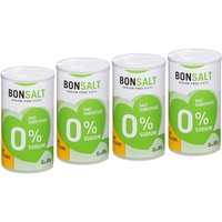 Salz ohne Natrium - Bonsalt Natriumfreies Salz - Salzersatz/Salzalternative - Ideal für natriumarme Diäten - Kalorienarme Salz - Keto - Veganer und Vegetarier - Castello since 1907-4 x 85g = 340g