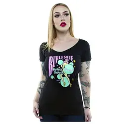 Lucky 13 Bubble Dancer Damen T-Shirt schwarz, L