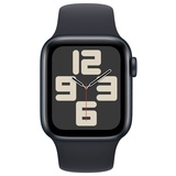 Apple Watch SE GPS + Cellular 40 mm Aluminiumgehäuse mitternacht, Sportarmband mitternacht S/M