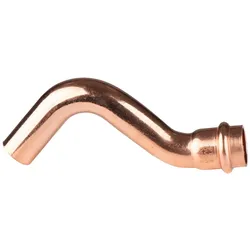 Kupfer Pressfitting Überbogen 18 mm Innen x Aussen V+M-Kontur DVGW