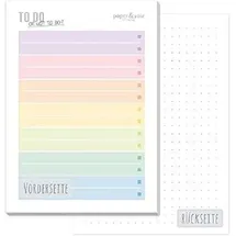 Häfft Trendstuff Block A6 To do [Rainbow]