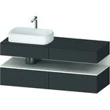 Duravit Waschtischunterschrank wandhängend „Qatego“ 140 × 60 × 55 cm