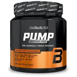 BioTech Pump Caffein Free Pre-Workout Zitronen-Eistee