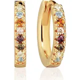 Sif Jakobs Jewellery Creolen SJ-E2859-XCZ gold 375 0