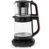 KARACA Çaysever Teekocher 2,3 l 1700 W Schwarz, Roségold,