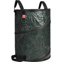 NOOR Pop-Up Sack 160L in dunkelgrün I Gartenabfallsack selbststehend