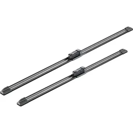 Bosch Aerotwin A298S Front-Scheibenwischer - Set mit 2 Ersatz-Scheibenwischern und vormontiertem Adapter - 2 Wischblätter, 600 mm und 500 mm