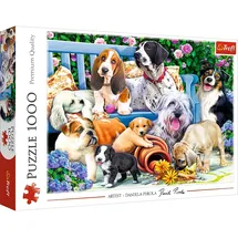 Trefl Hunde im Garten (Puzzle)