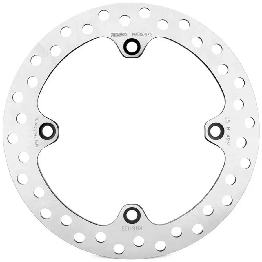 Ferodo Fmd0087r Bremsscheibe - Silver - 256 mm