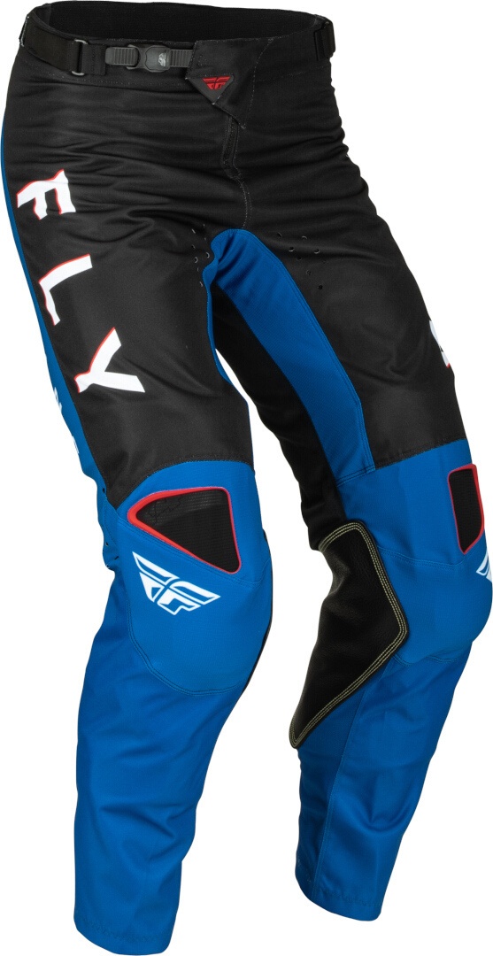 Fly Racing Kinetic Kore Motorcross broek, zwart-blauw, 30