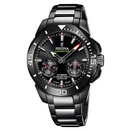 Festina Chrono Bike Connected 47 mm schwarz