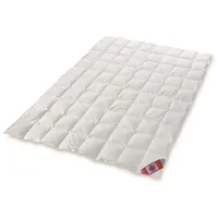 Schäfer Polaris Premium leichte Daunendecke Sommerdecke canadische Gänsedaune 200x220 cm