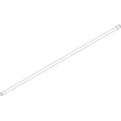 Dornbracht Anschlußrohr 12 x 639 0428220250090 635x10x10