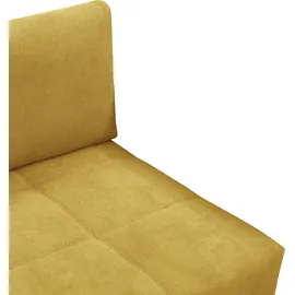Alina Schlafsofa "Marla", gelb (gelb xbo 5), B:201cm H:73cm T:95cm, Struktur fein XBO (100% Polyester), Sofas, Schlafsofa, inkl. Stauraum und 2 Rückenkissen