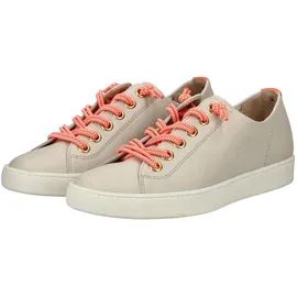 Paul Green Sneaker Low Beige/Orange Damen 37