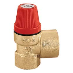 Caleffi Sicherheitsventil 1/2, DN 15, 3 bar, für Heizung"