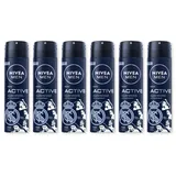 BEIERSDORF Active Darkwood Deo Spray 6 x 150 ml