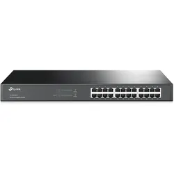 TP-LINK Netzwerk-Switch "TL-SG1024 24-Port Gigabit Rackmount Switch", schwarz, B:25,7cm H:8,3cm, Netzwerk-Switches
