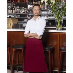 KARLOWSKY Bistro-Servier-Schürze Ibiza - bordeaux - onesize