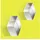 Sigel C10 "Extra-Strong" Magnete silber, Metall 2,0 x 1,0 x 2,0 cm, 2 St.